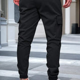 Markus Signature-Kaasaegsed Cargo-Püksid Funktsionaalse Stiiliga