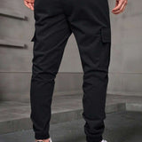 Markus Signature-Kaasaegsed Cargo-Püksid Funktsionaalse Stiiliga